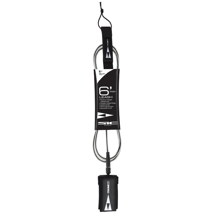 SURF LEASH 6' BLACK