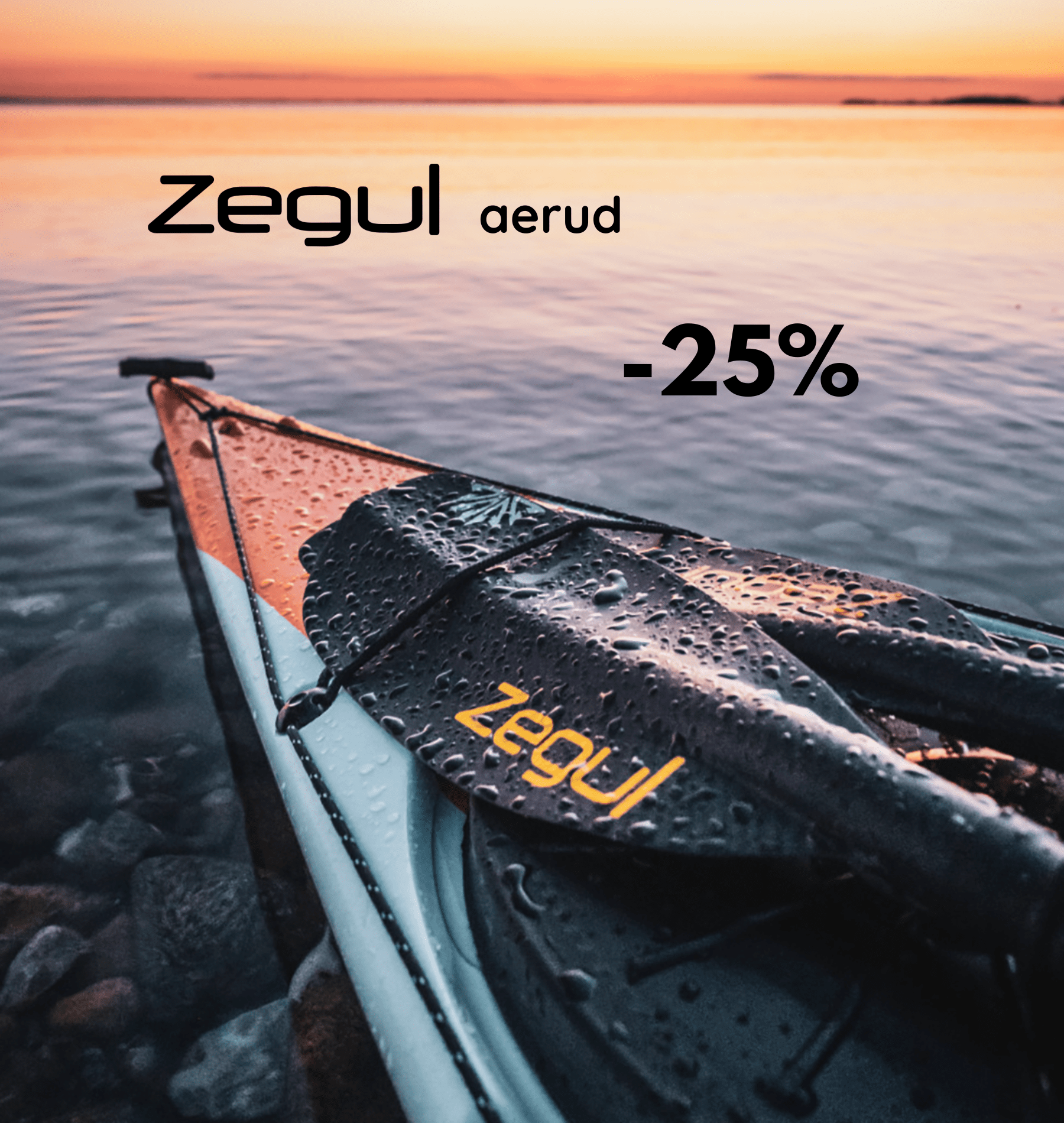 ZEGUL PADDLES OFFER