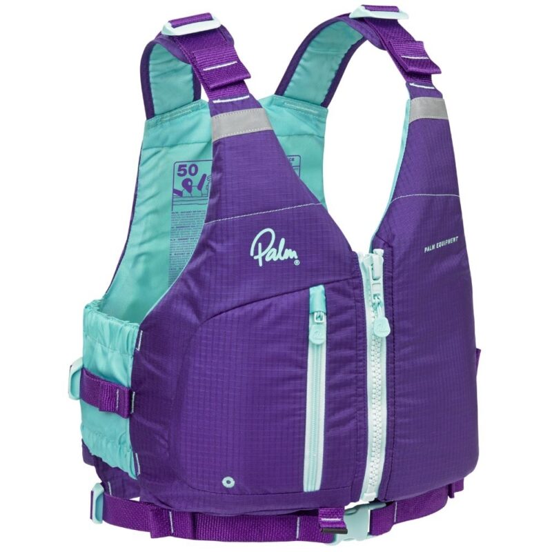 PALM MEANDER WOMEN'S PFD PURPLE